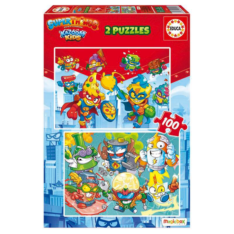 Superthings-Puzzle-2x100-Piezas