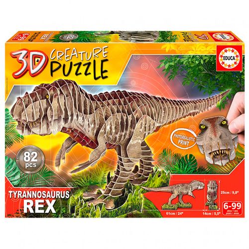 T-Rex Puzzle 3D Creature
