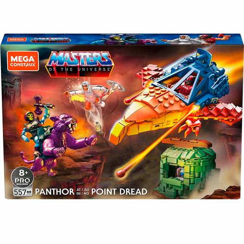 Masters Universo Mega Construx Panthor Point Dread