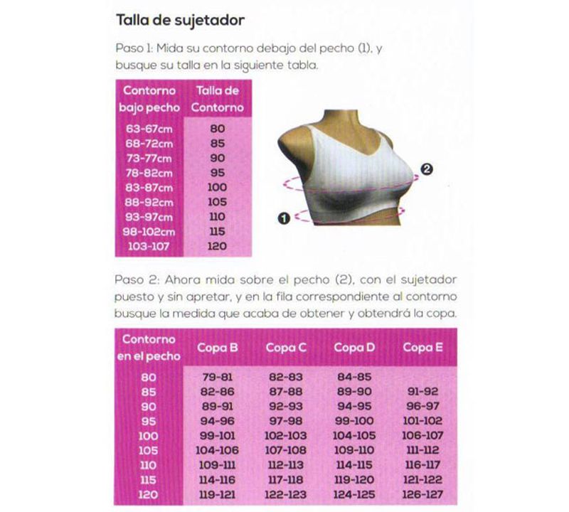 Sujetador Lactancia 105B Blanco
