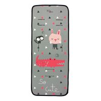 Colchoneta silla paseo Cocodrilo Rosa
