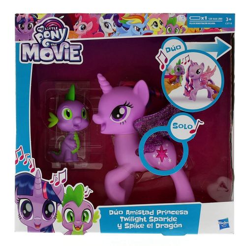 My Little Pony Dúo Amistad Princesa Twilight Sparkle y Spike