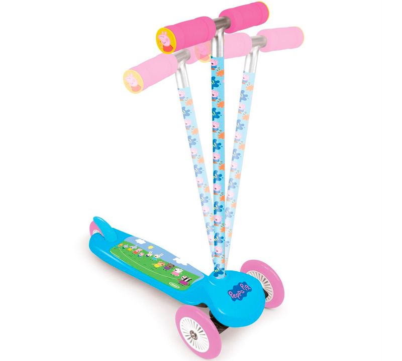 Peppa Pig Patinete Flexible 3 Ruedas Drim