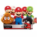 Peluche super Mario de20 cm sous licence NINTENDO - Label Emmaüs