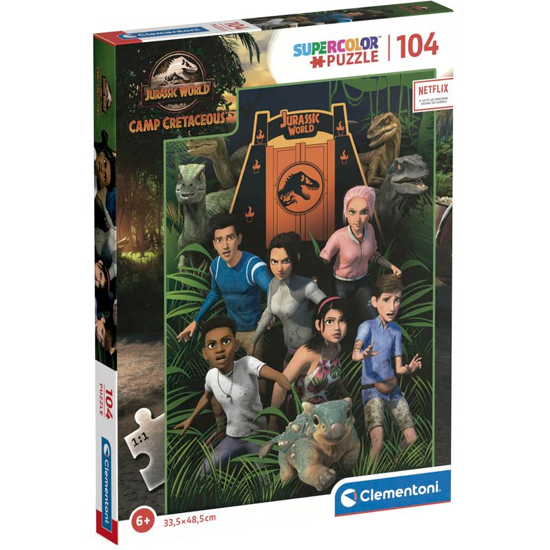Jurassic-World-Campamento-Cretacico-Puzzle-104-Pzs