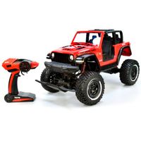 Jeep Wrangler Rubicon Rojo R/C Escala 1:8