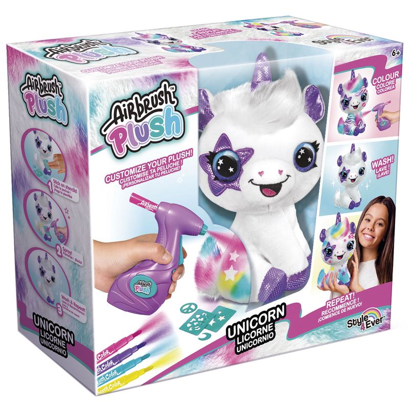Style-4-Ever-Airbush-Plush-Colorea-tu-Unicornio