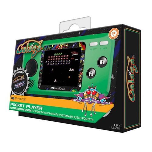 My Arcade Pocket Player Galaga Consola