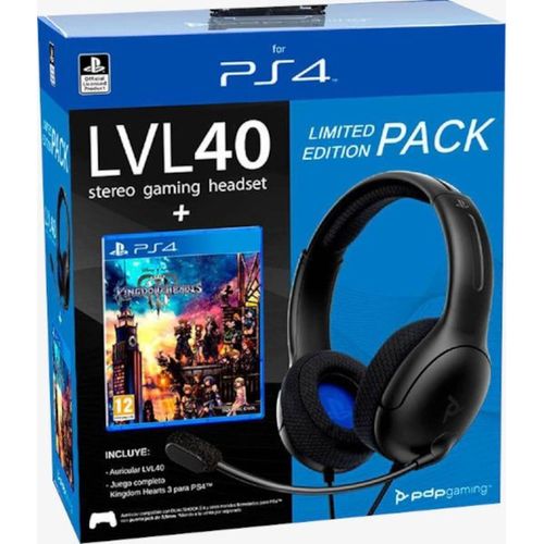 LVL40 Wired Auricular Gaming Licenciado + Kingdom Hearts III