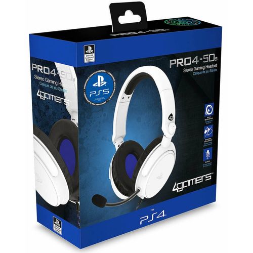 PRO4-50S Blanco Gaming Stereo -  Licensed PS4/5