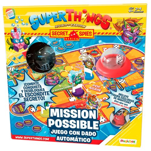 Superthings Mission Possible Juego de Mesa