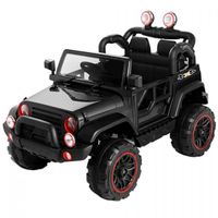 Coche Batería 4x4 Negro 12V