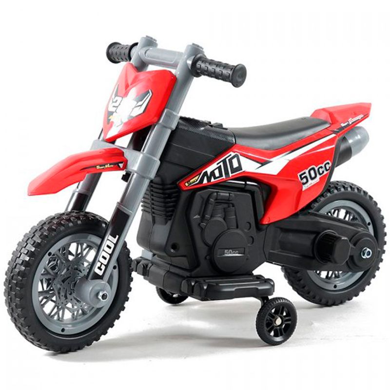 Moto-Trial-Bateria-Roja-6V