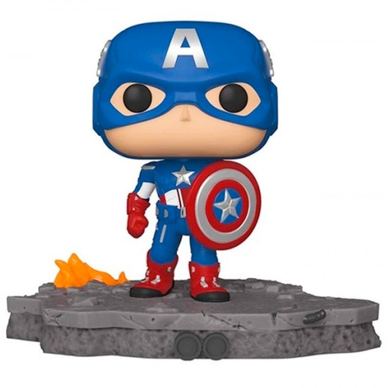 Funko-POP-Deluxe-Avengers-Assemble-Capitan-America