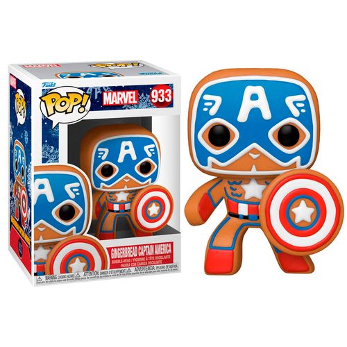 Funko POP Marvel Holiday Capitán América