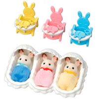 Sylvanian Families Pack Habitación Trillizos