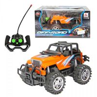 Coche R/C Naranja Escala 1:18