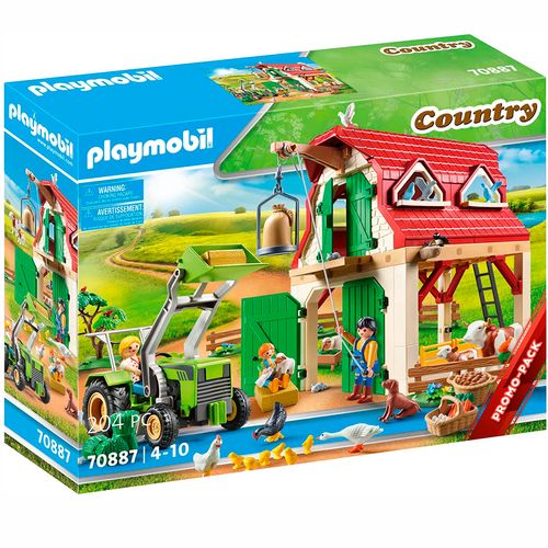 Playmobil Country Granja con Cría de Animales
