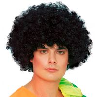 Pelucha Rizos Gigante Negra