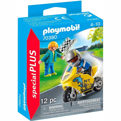 Playmobil Special Plus Niños con Mini-Moto