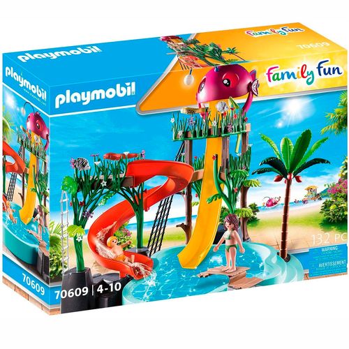 Playmobil Parque Acuático con Tobogán