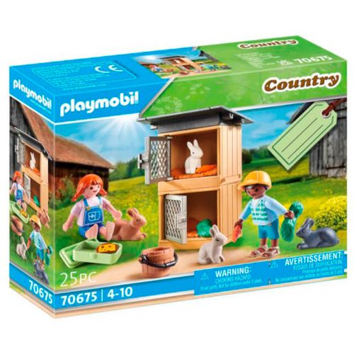 Playmobil Country Pack Regalo Alimentar Conejos