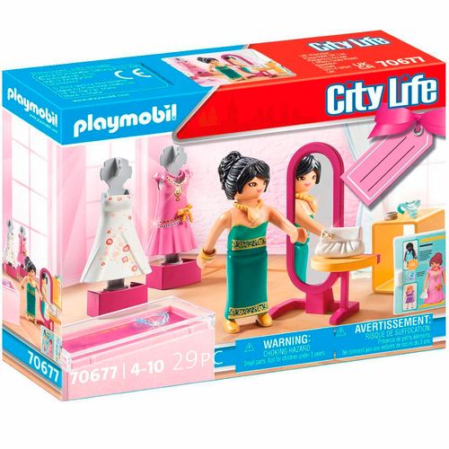 Playmobil City Life Pack Regalo Tienda Moda