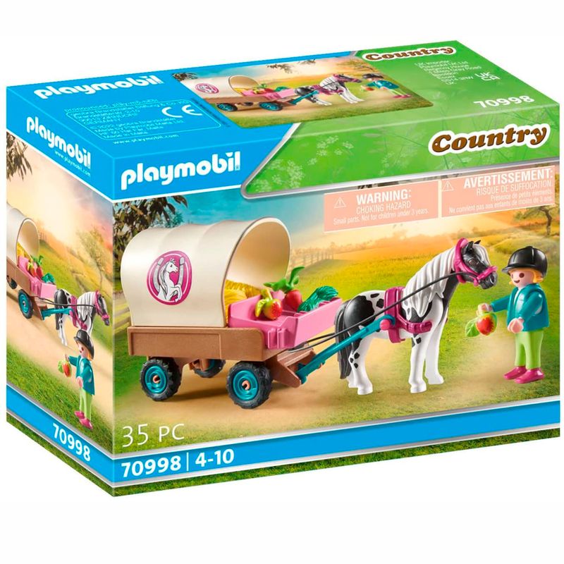 Playmobil-Country-Carruaje-Ponis