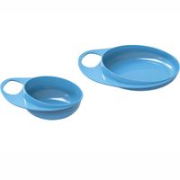 Pack de 2 Cuencos de Destete Azul