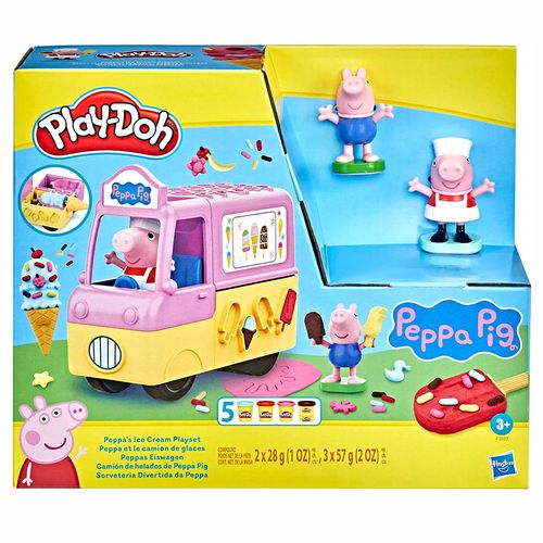 Play-Doh Peppa Pig Camión de los Helados