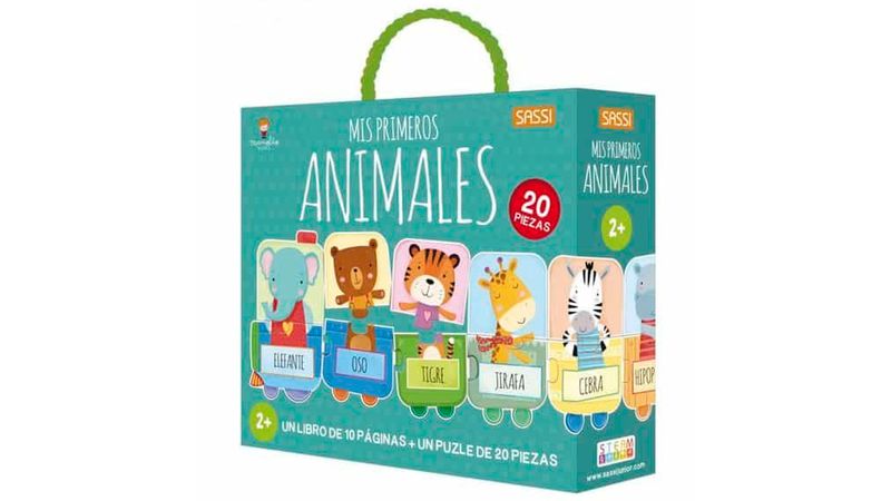 Mis Primeros Animales Puzzle + Libro