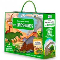 Los Dinosaurios Puzzle + Libro