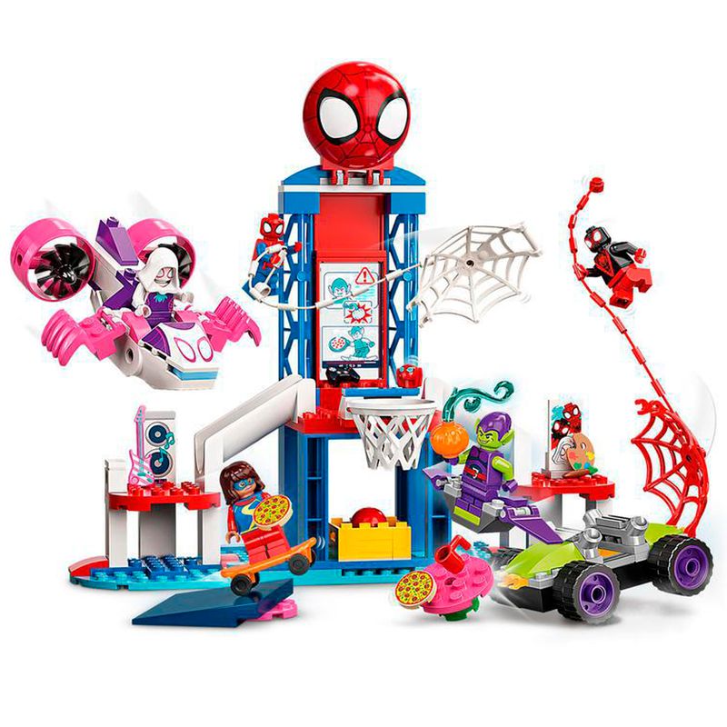 Lego-Junior-Spider-Man-Cuartel-General-Aracnido_1