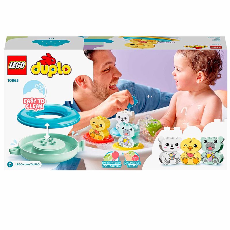 Lego-Duplo-Bathtime-Fun-Tren-Animales-Flotante