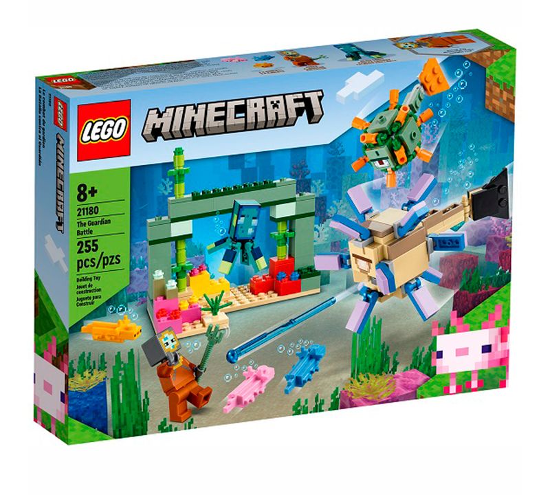 Lego Minecraft la Batalla del Guardian Drim