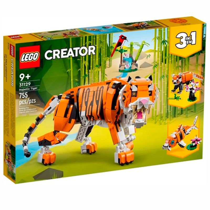 Lego-Creator-3-en-1-Tigre-Majestuoso