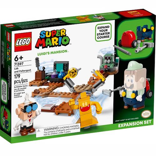 Lego Luigi Expansión: Laboratorio y Succionaentes