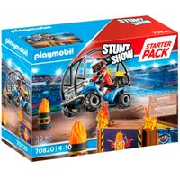 Playmobil Starter Pack Quad con Rampa de Fuego