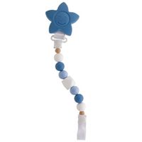 Portachupete Silicona Estrella Azul