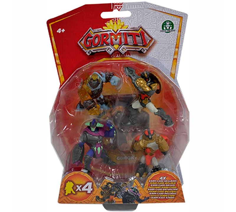 Gormiti Serie 3 Pack 4 Figuras Surtidas Drim