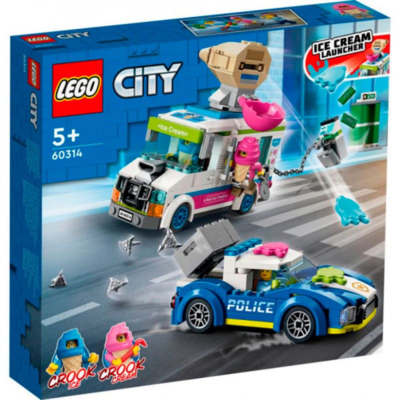 Lego-City-Persecucion-Policial-del-Camion-Helados