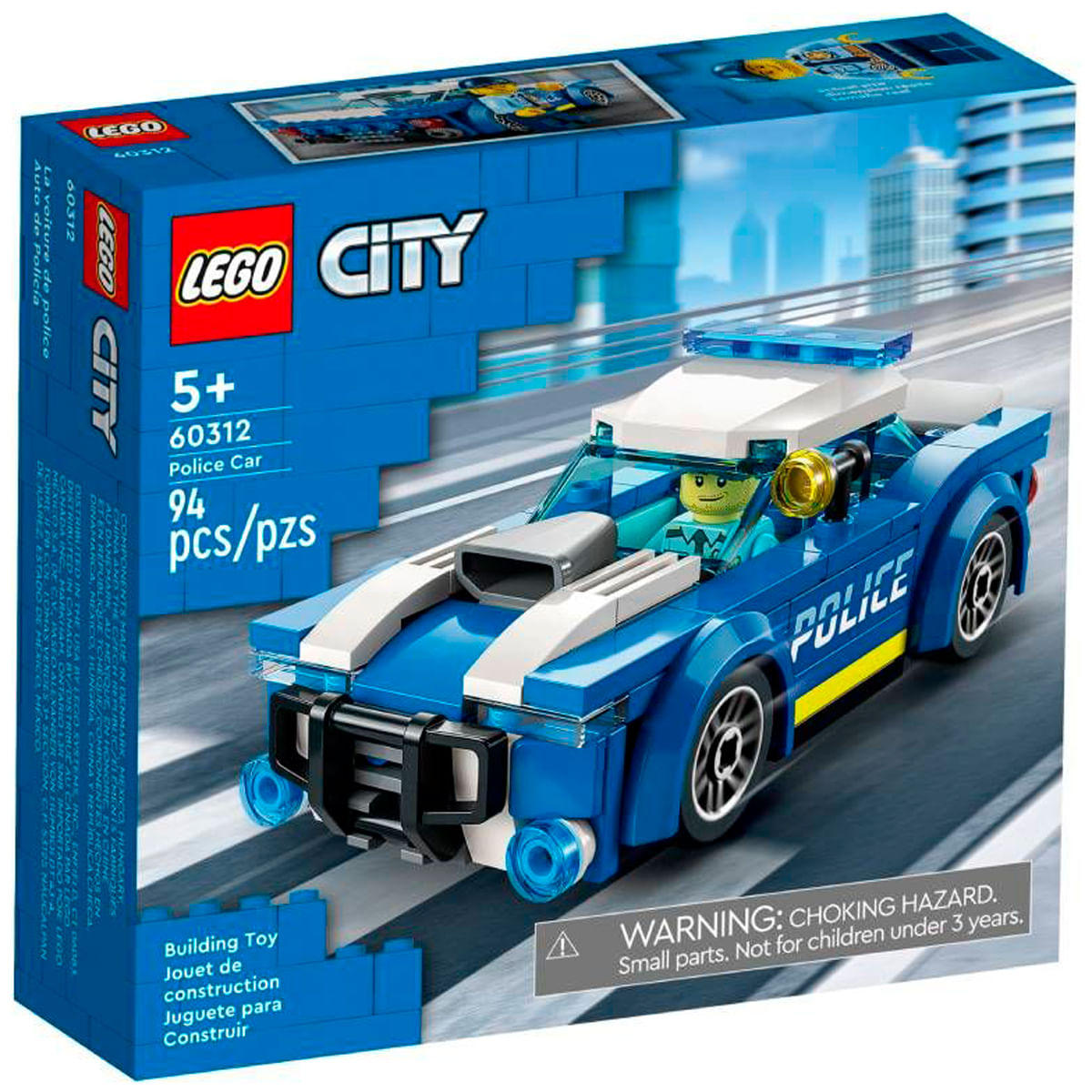 Animado Recurso Aja Lego City Coche de Policía