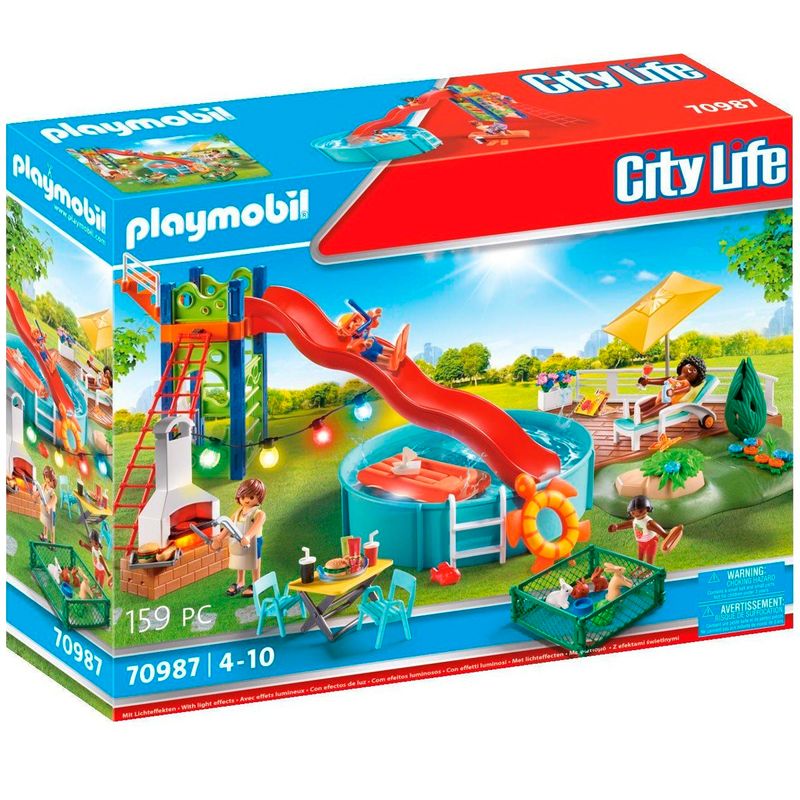 Playmobil-City-Life-Fiesta-Piscina-con-Tobogan