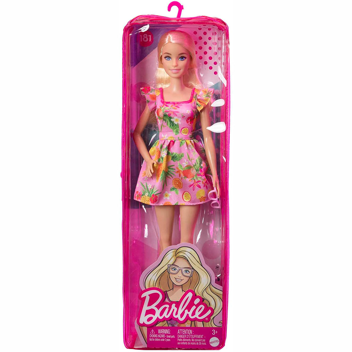 martes Superficial Madison Barbie Fashionista Muñeca Vestido de Frutas