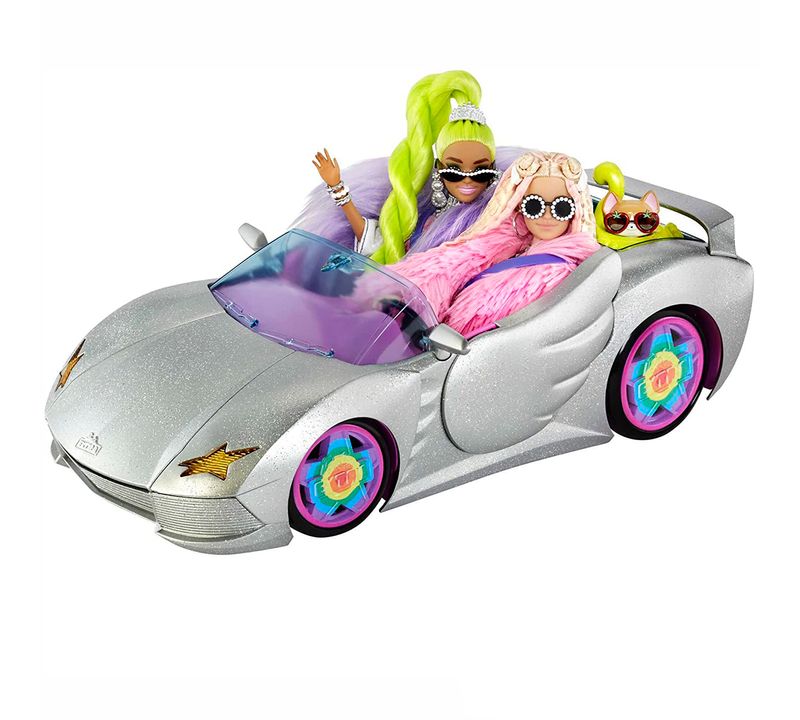 Barbie en coche online