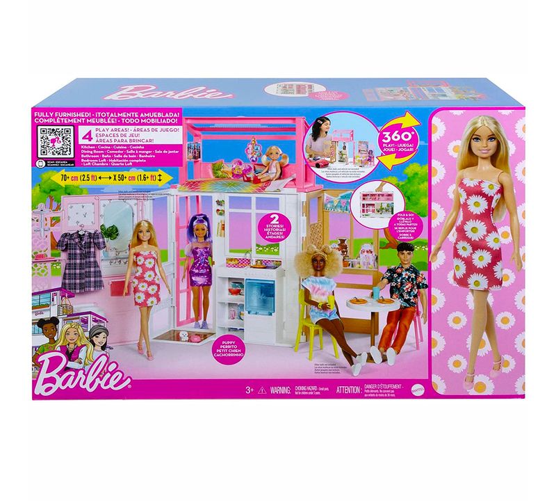 Barbie Casa 2 Pisos Drim