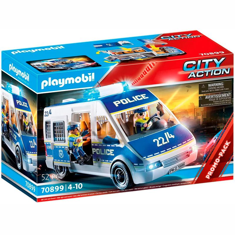 Playmobil-Coche-Policia-Luz-y-Sonidos