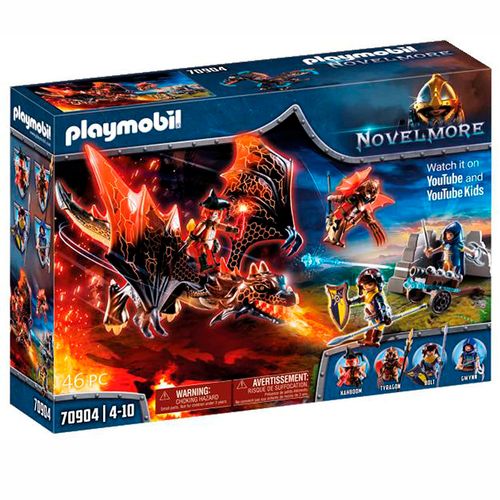 Playmobil Novelmore Ataque del Dragón