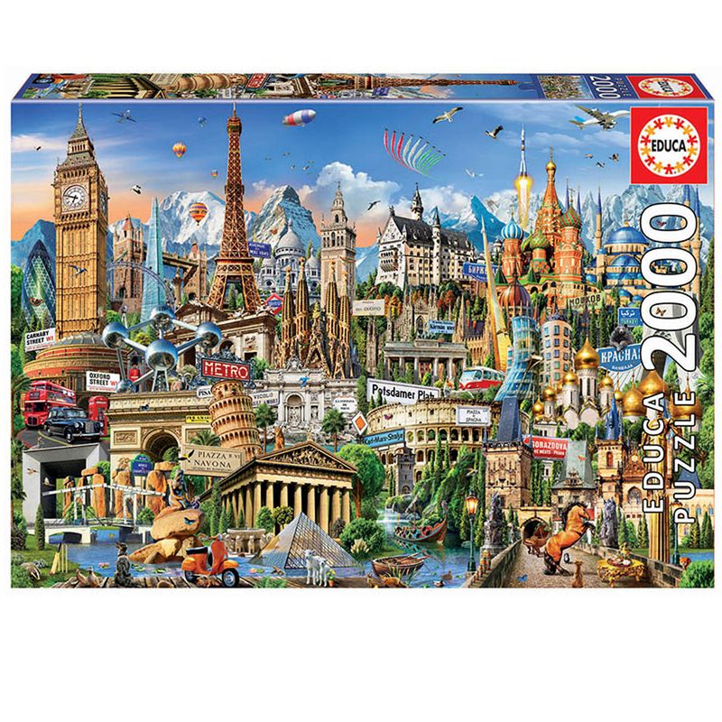 Puzzle-Simbolos-de-Europa-2000-Piezas