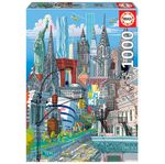 Puzzle-Nueva-York-Carlo-Stanga-1000-Piezas